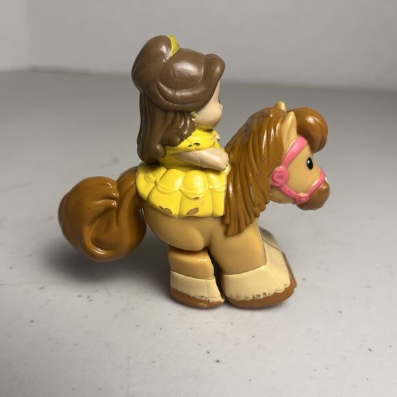 Fisher Price Little People Disney Klip Klop Princess Belle Horse Beauty & Beast - Picture 12 of 12